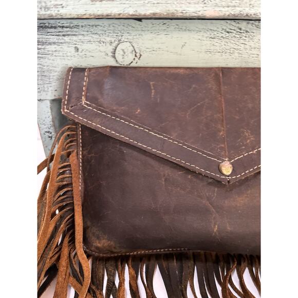 Myra Cowgirl Lover Fringe Western Bag Leather Crossbody Boho Festival Rodeo - Picture 4 of 14